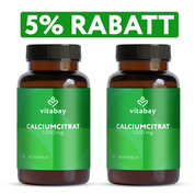 Calciumcitrat 1000mg - Vegane Kapseln