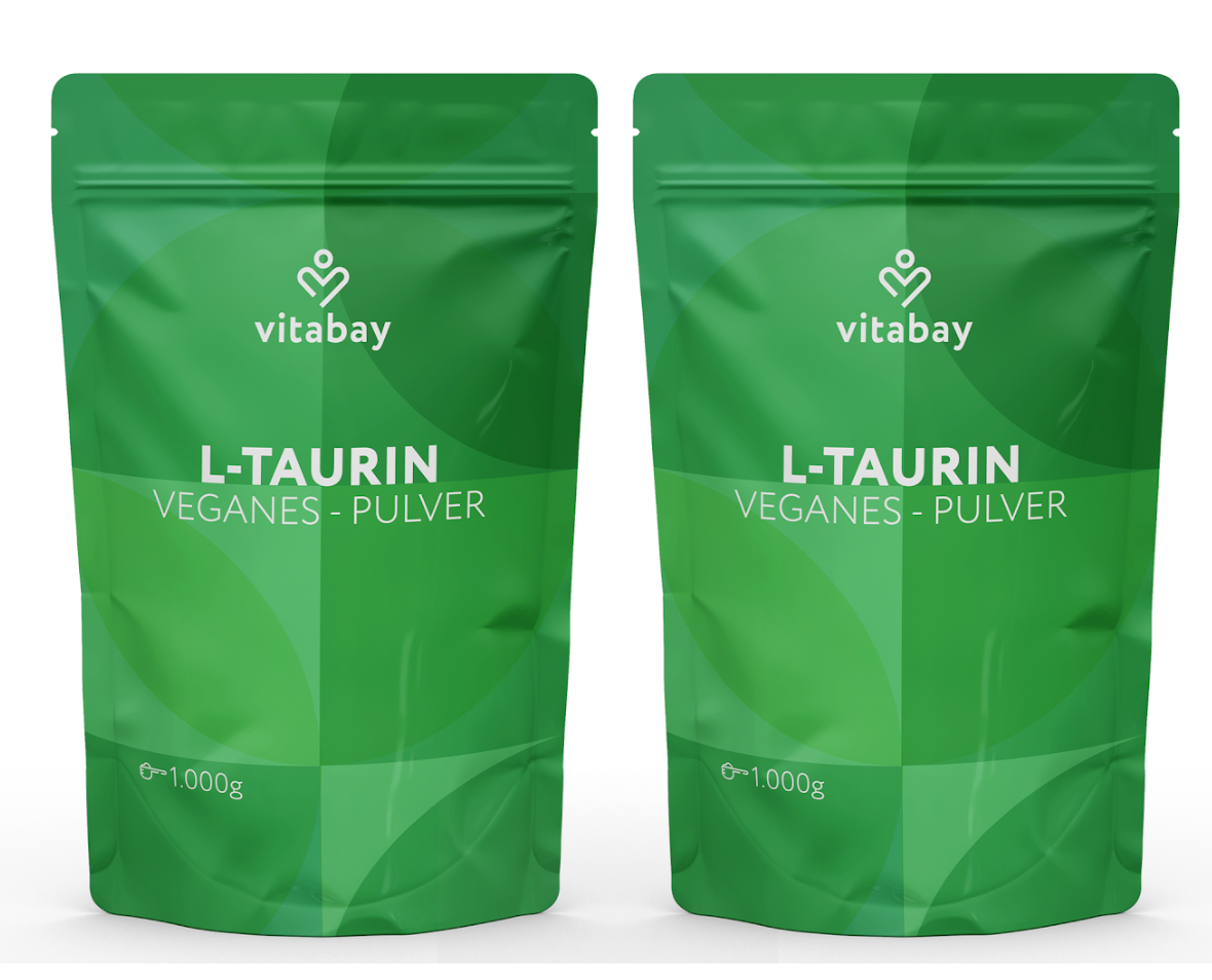 Taurin (6000mg) - 1000g veganes Pulver