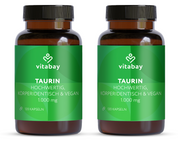 Taurin 1000 mg - 120 vegane Kapseln