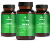 Taurin 1000 mg - 120 vegane Kapseln