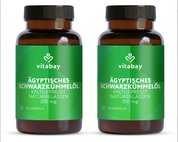 Ägyptisches Schwarzkümmelöl 500 mg - 180 Kapseln