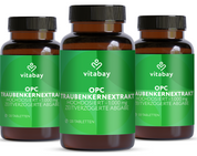 OPC Traubenkernextrakt hochdosiert - 1000 MG - 120 Vegane Tabletten