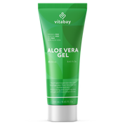 Aloe Vera Gel - 99.9% Aloe Vera plus Gurken Extrakt Feuchtigkeitsspendend - Hautberuhigend