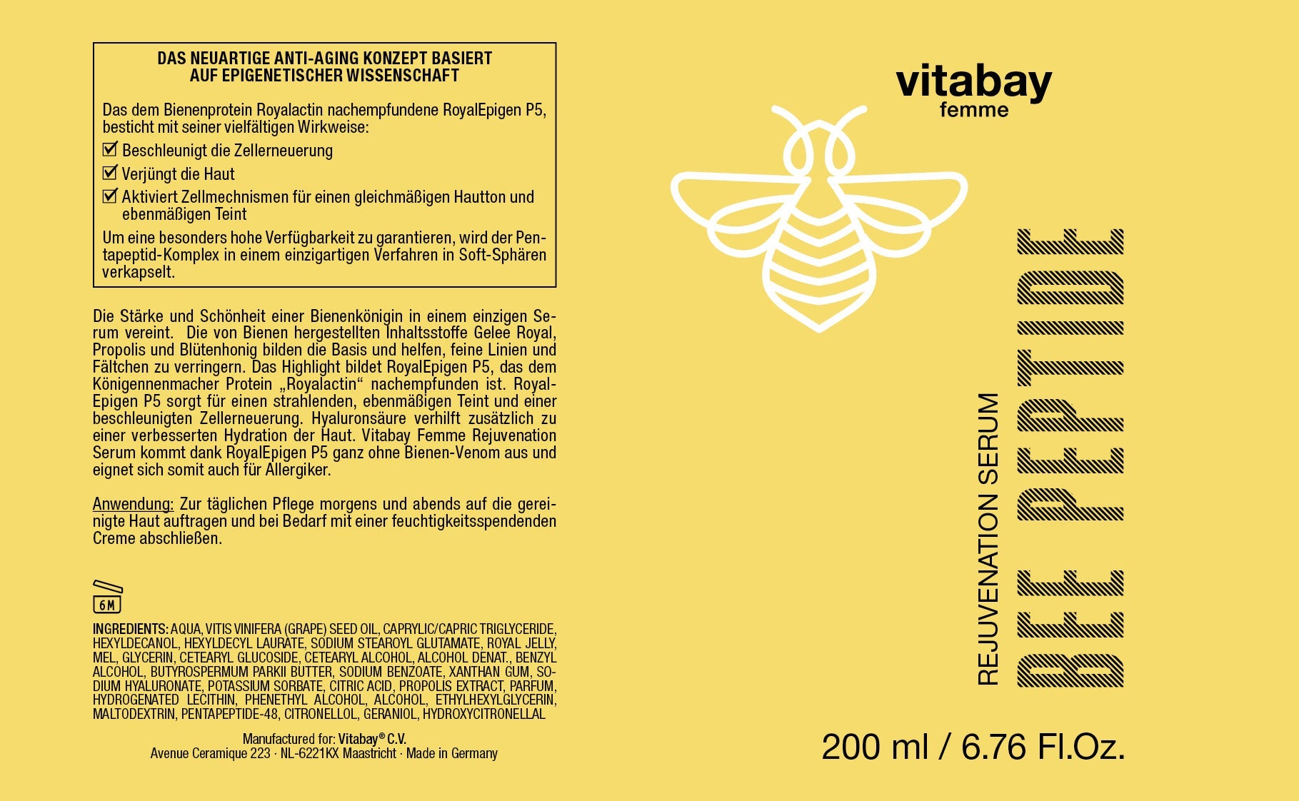 Bee Peptide Anti-Aging Serum - 40 ml