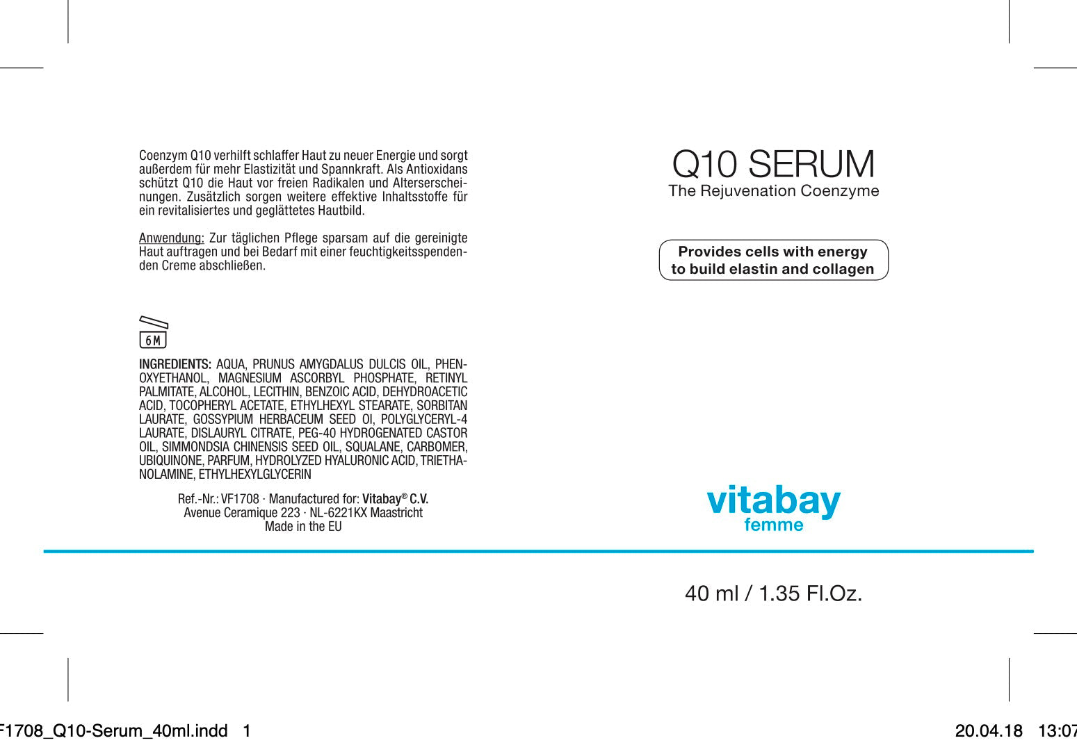 Coenzym Q10 Serum - 40 ml