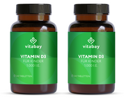 Vitamin D3 1000 IE - Vegane Lutschtabletten für Kinder