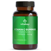 Vitamin C 160 mg - 120 Vegane Gummibärchen für Kinder