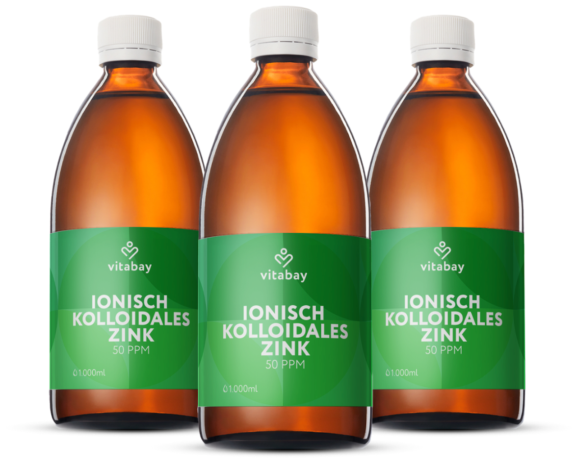 Kolloidales Zink 50 PPM - Reinheitsstufe 99,99%